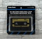 Radio Shack 30 Second Endless Loop Outgoing Message Cassette Tape 43-402A NEW