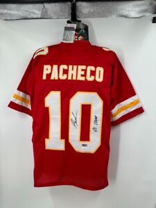 Isiah Pacheco Kansas City Chiefs Signed Autograph Jersey 2x SB CHAMP INS JSA WIT