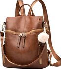 Backpack Purse for Women Large Capacity Multipurpose Travel Bag Leather Backpack