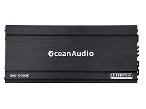 OceanAudio OAE-1200.1D Monoblock Class D Amplifier 2400W