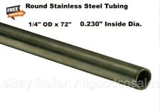 Stainless Steel Round Tubing Seamless 304   1/4
