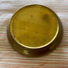 Vintage Andrea by Sadek 5” Round Brass Display Candle Planter Vase Stand