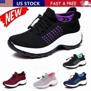 Women Ortho Stretch Cushion Sneakers Orthopedic Diabetic Running Walking Shoes