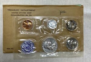 1958 U.S. Mint Silver Proof Coin Set 90% Silver