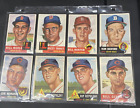 1953 Topps  Vintage Baseball cards- Lot of 24 Mostly Very-Good to Excellent