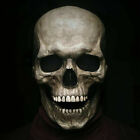 Realistic Movable Halloween Full Head Skull Mask Helmet with Jaw Horror Cosplay