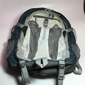 The North Face Recon Backpack School Work Hiking Padded Laptop Grey GUC