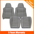 4PCS 2002-2007 For Ford F250 F350 Super Duty XLT Front Leather Seat Cover Gray (For: 2002 Ford F-350 Super Duty Lariat 7.3L)