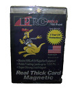 Qty: (3) Pro-Mold 100pt. Magnetic One Touch Thicker Card Holders - MH100
