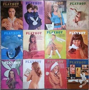 Vintage Play Boy magazine lot 1960s - 1970s (5 Random Picks) All Great Cond.