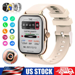 Smart Watch Men Women Waterproof Heart Rate Bluetooth for Samsung iOS Android