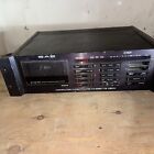 SAE C101 RaRe1982 Stereo Vintage 3-Head Cassette Deck Power On UNTESTED