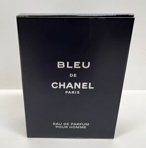 Chanel Bleu Men's Eau de Parfum Pour Homme 3.4 OZ/ 100 ML  In Retail Box