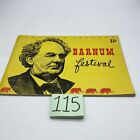 Barnum Festival Souvenir Program