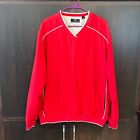 Callaway Golf Red Pull Over Jacket Large