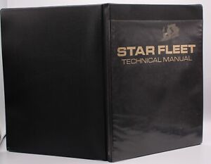 Star Fleet Technical Manual 1975 First Edition Print Franz Joseph Star Trek VTG