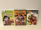 Lot of 3 Sesame Street Elmo Says Boo! Count on Elmo Kids’ Favorite Country Songs