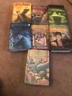 Harry Potter Complete Hardcover Book Set 1-7 J.K. Rowling All 1st Editions