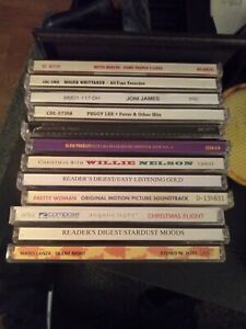cd lot country, Rock, Elvis, Willie,An More 12 Nm Collection