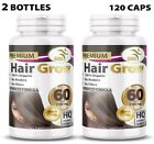 HERBAL HAIR GROW BOOST VITAMINS FAST GROWTH FASTER LONGER THICKER FULLER 120 PIL