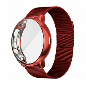 Milanese Watch Strap Case Metal Band For Samsung Galaxy Watch Active 2 40/44mm