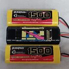 Sanyo Duratrax 1500 Batteries 6 Cell 7.2 Volt - UNTESTED For Parts