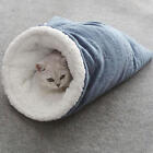Soft Cat Sleeping Bag Cat Bed Cave Plush Fluffy Cat Bed Warming Pet Dog Bag