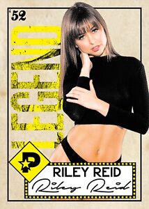 Riley Reid Legend Custom Art Card Limited By MPRINTS