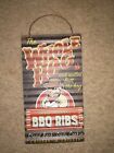 TIN SIGN FROM TN - THE WHOLE HOG - WORLD FAMOUS BBQ RIBS - BRAND NEW - 9 x 5