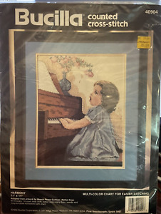 New ListingHARMONY, Buclila Counted Cross Stitch Kit #40904, Based on Bessie Pease Gutman