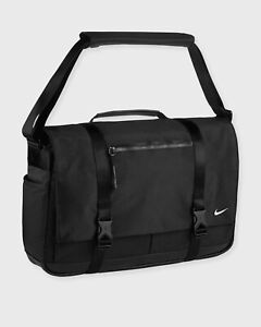 NWT Nike Eugene Premium Elite Messenger Laptop Bag Black PBZ745-010