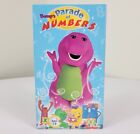 Barney & Friends Parade Of Numbers (VHS, 1996) Video Tape Kid's Rare