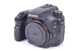 Sony A65 24.3 MP Digital SLR Camera Body Only Shutter Count 5,000 #T21267
