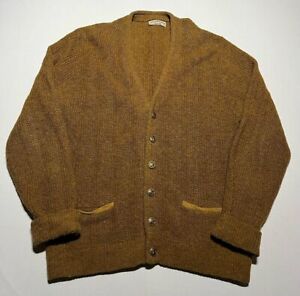 VTG Puritan Cardigan Sweater Mens Medium Wool Blend Grunge AI6