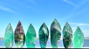Wholesale Lot 2 Lbs Natural Fluorite Flames Crystal Healing Energy