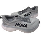 Hoka Men's Bondi 8 Gray Comfort Lace Up Sneakers Size:10.5 #1123202SHMS 81H