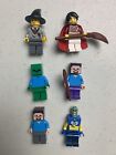 LEGO SPONGEBOB Minecraft Harry Potter mini figures lot Of 6 Preowned