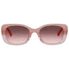 Kate Spade Pink Gradient Square Ladies Sunglasses CITIANI/G/S 035J/3X 53