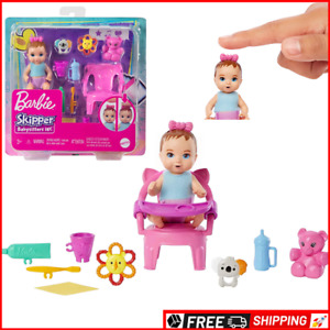 Barbie Skipper Babysitters Inc Baby Small Doll & Accessories, First Tooth Playse