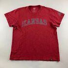 Kansas Jayhawks NCAA Red 47 Brand Crewneck Shirt Mens Large
