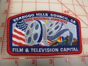 Verdugo Hills Council 2001 JSP collectible red border patch (r50)