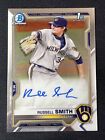New Listing2021 Bowman Draft Chrome Draft Pick Auto #CDA-RS Russell Smith Milwaukee Brewers