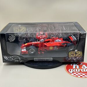 Hot Wheels 1/18 Ferrari F2001 Belgium GP Michael Schumacher #1 Marlboro 55698