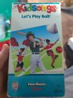 Kidsongs Lets Play Ball VHS VCR Video Tape View Master Warner Bros