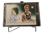 2014 Panini National Treasures Larry Bird Patch Auto 21/25 Game Used Stitches