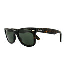 RayBan Original Wayfarer Classic Tortoise/Green 50mm Sunglasses RB2140 902 50-22