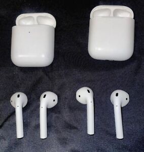 Apple AirPods 2nd Generation Right Left Pods Only/Charging Case /Fast Shipping
