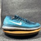 Nike Free RN Flyknit 880843-400 Mens Shoes Size 13 Blue Lagoon Running Sneakers