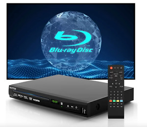 Lightly used (W2606) Blue Ray DVD Player for TV, Portable Blu Ray Player
