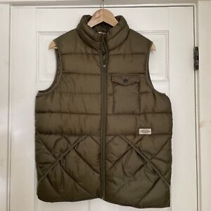CPO Provisions Urban Outfitters Quilted Green Outdoor Puffer Vest VGC Sz MEDIUM